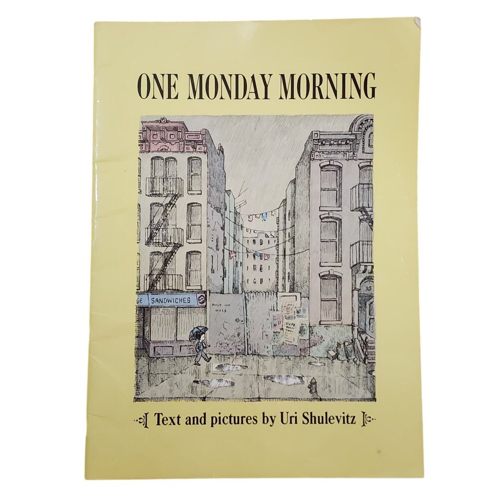 18x13 XXL Circle Time Kids Book - One Monday Morning